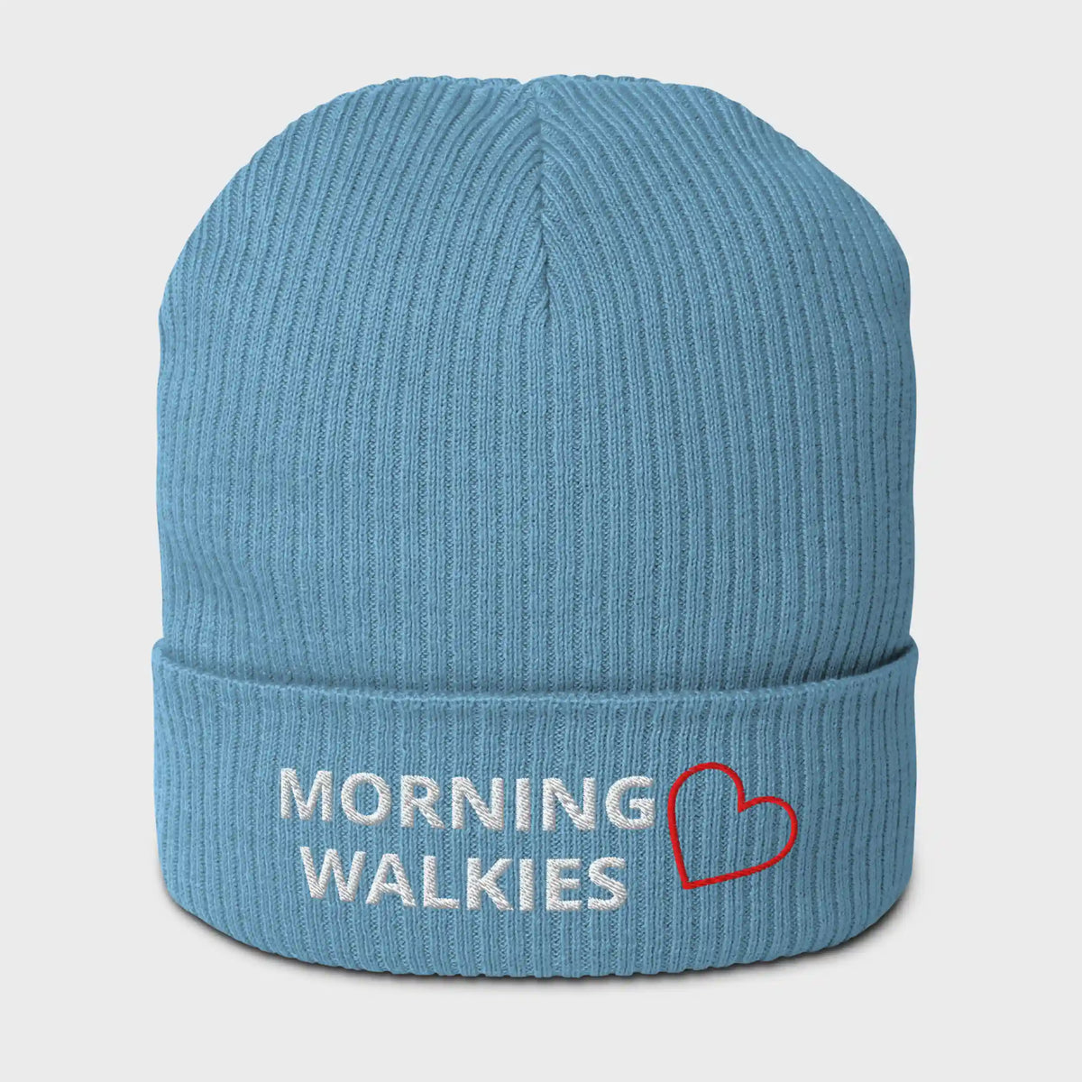 Morning Walkies | Gerippte Bio-Beanie