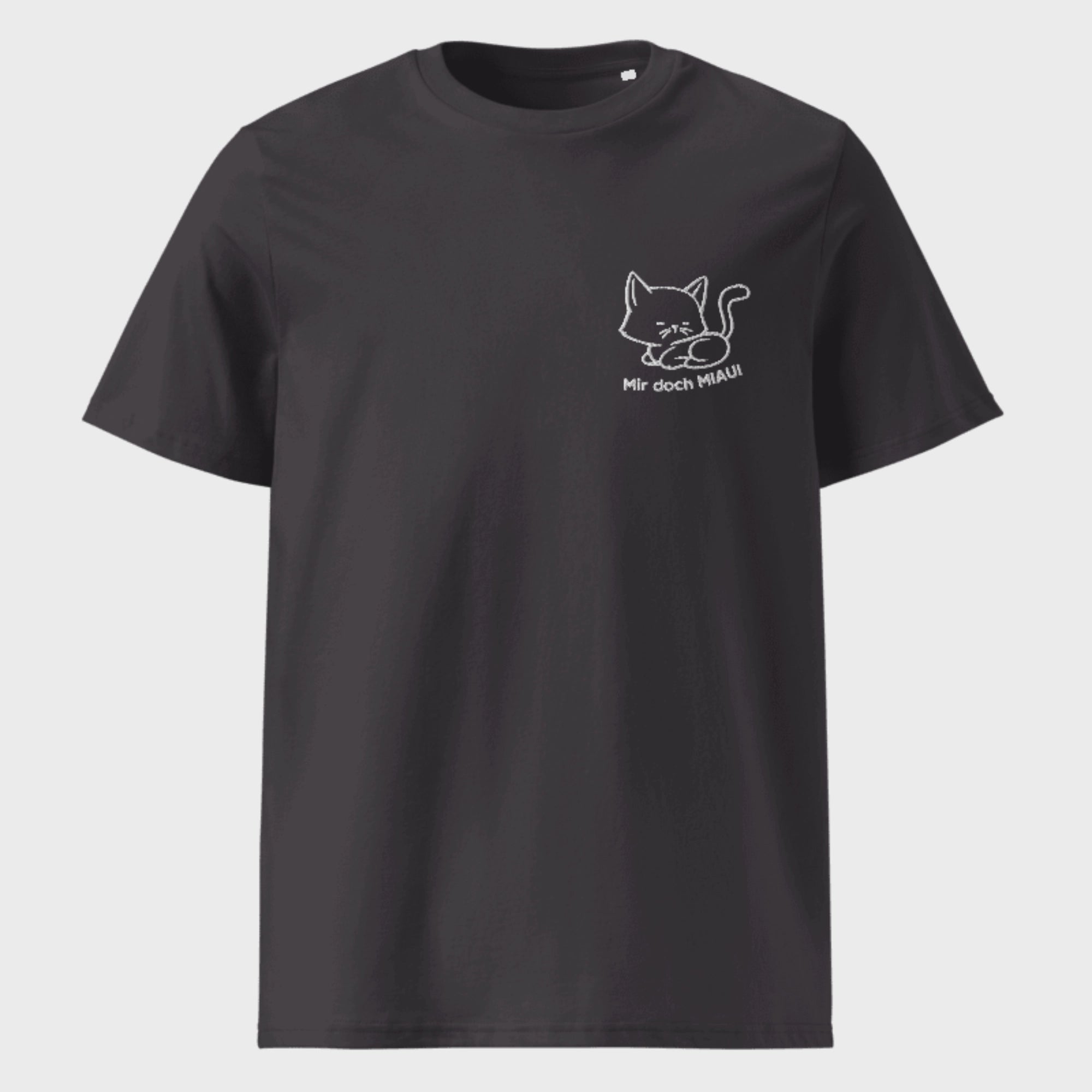 mir doch MIAU | Unisex-Bio-Baumwoll-T-Shirt
