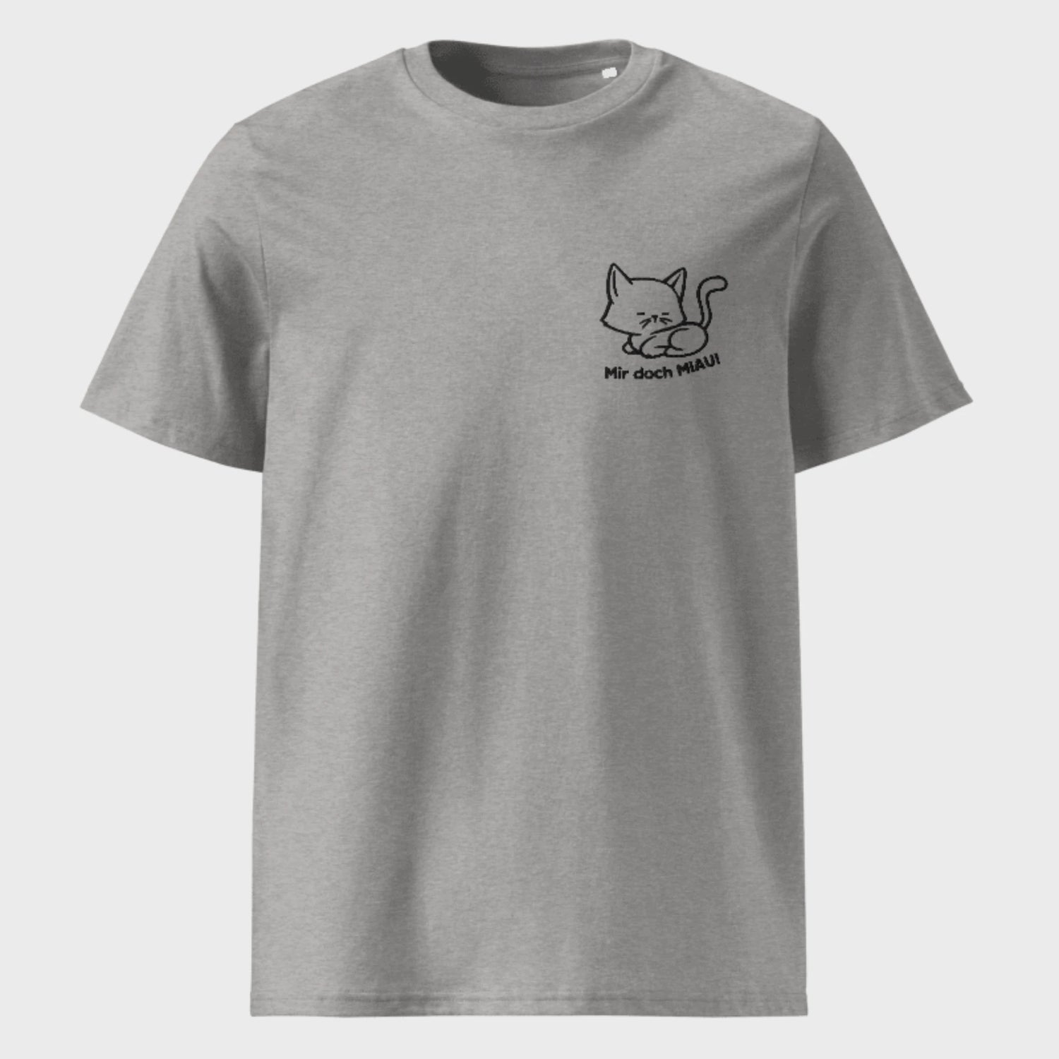 mir doch MIAU | Unisex-Bio-Baumwoll-T-Shirt
