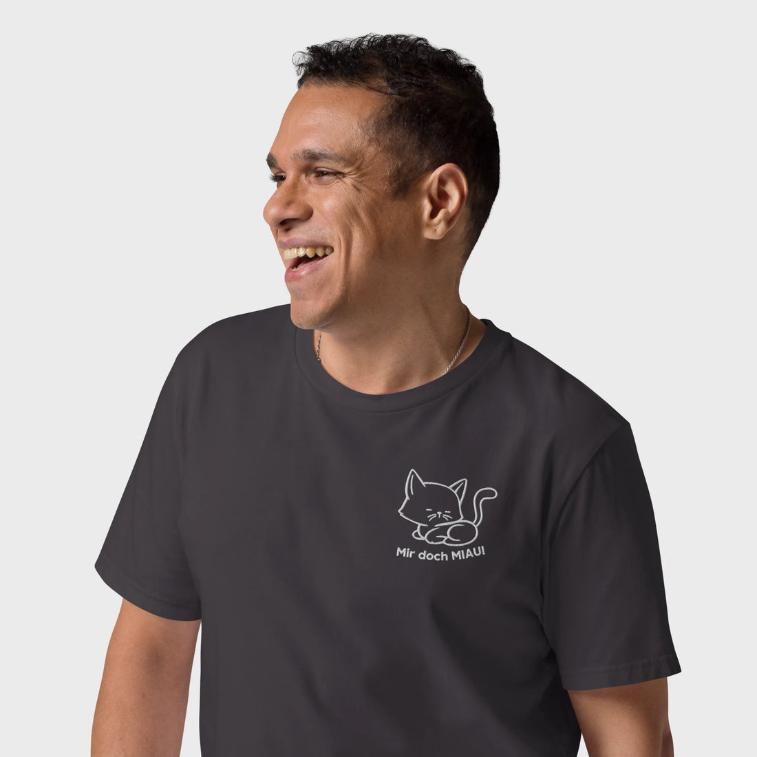 mir doch MIAU | Unisex-Bio-Baumwoll-T-Shirt