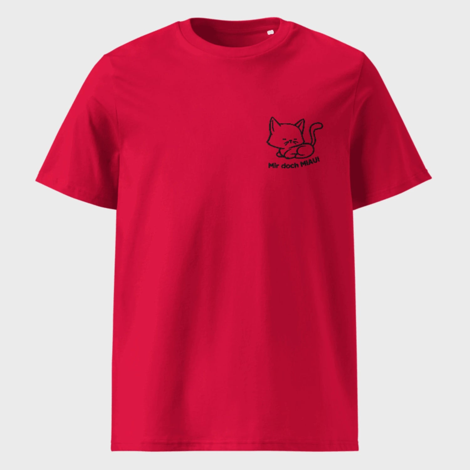 mir doch MIAU | Unisex-Bio-Baumwoll-T-Shirt