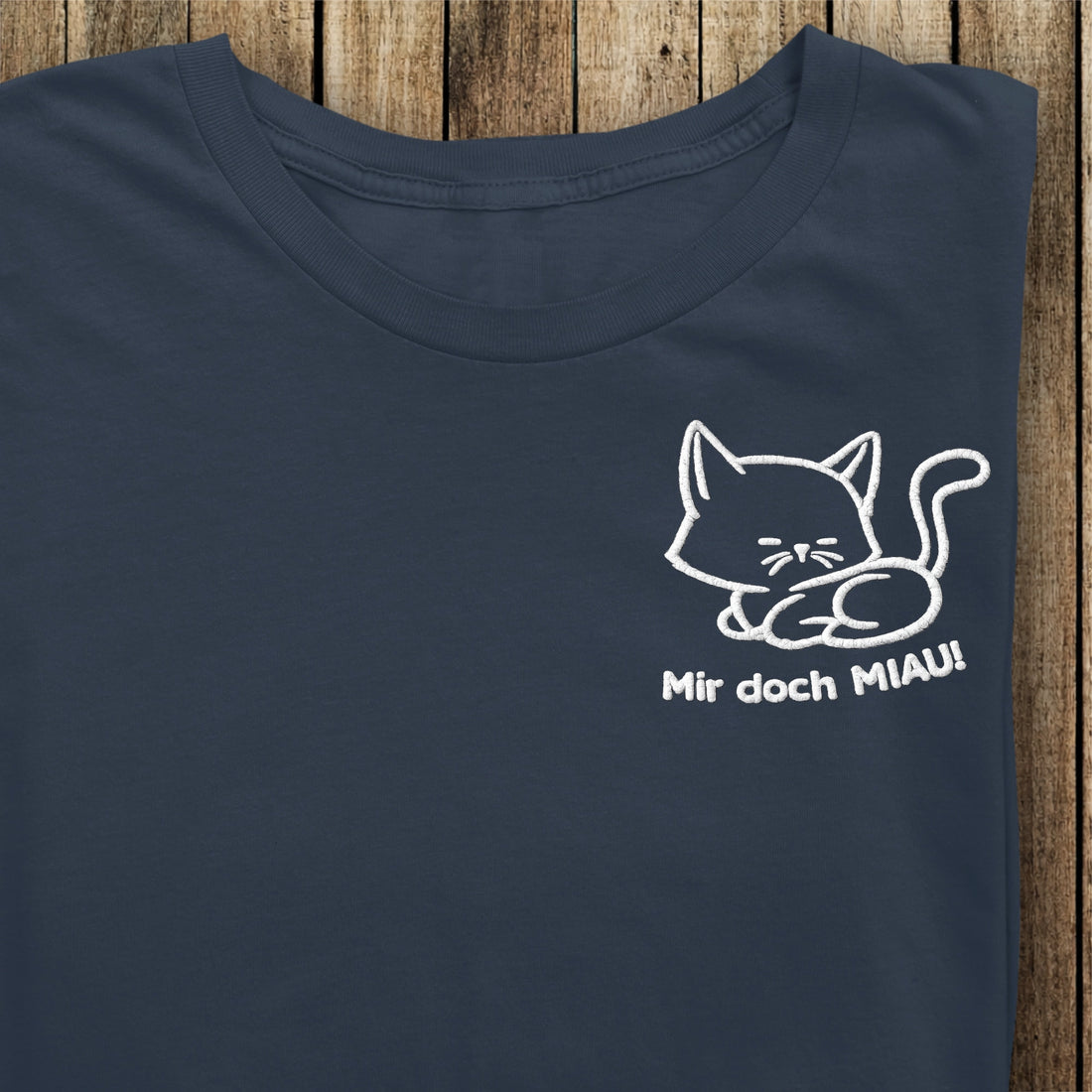 mir doch MIAU | Unisex-Bio-Baumwoll-T-Shirt