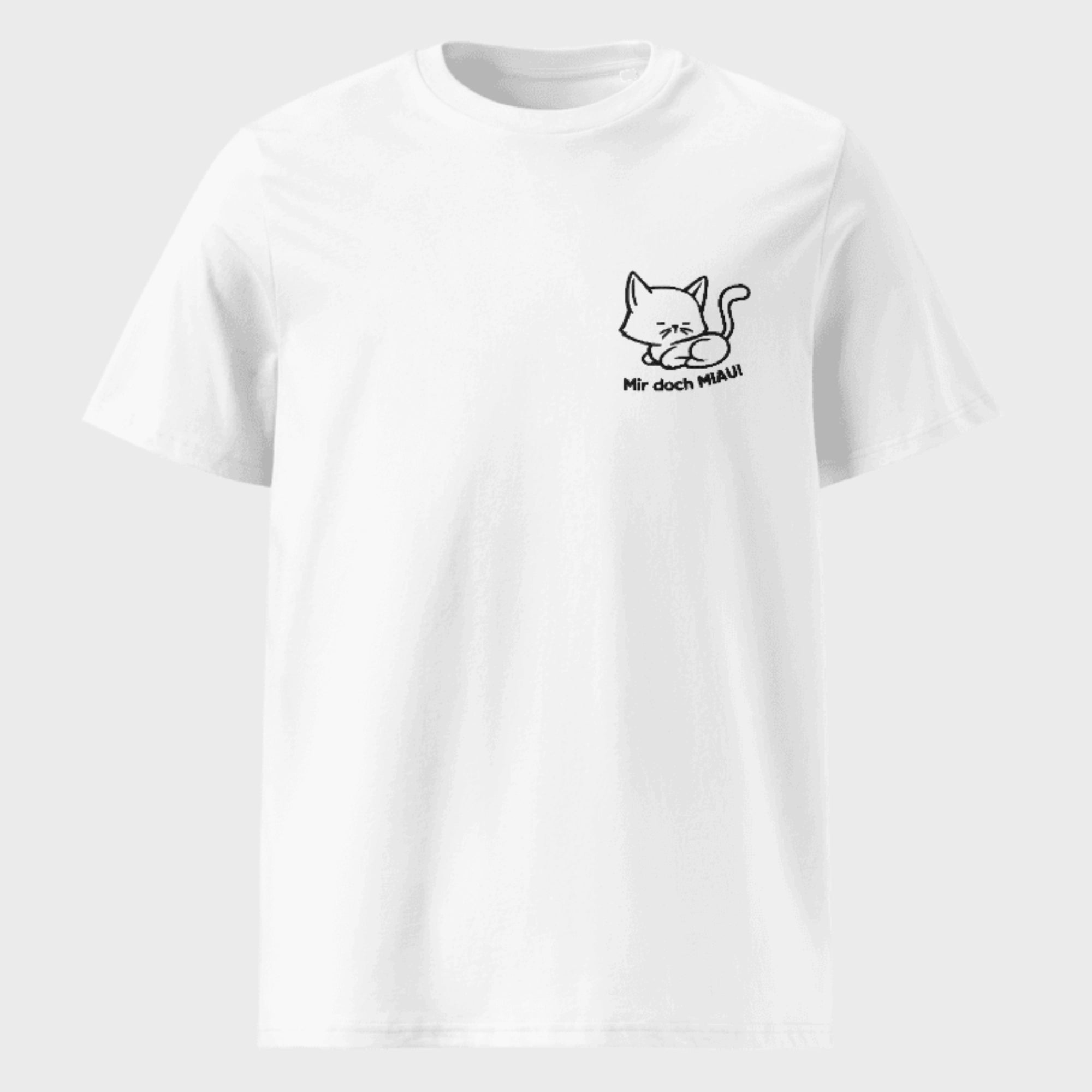 mir doch MIAU | Unisex-Bio-Baumwoll-T-Shirt