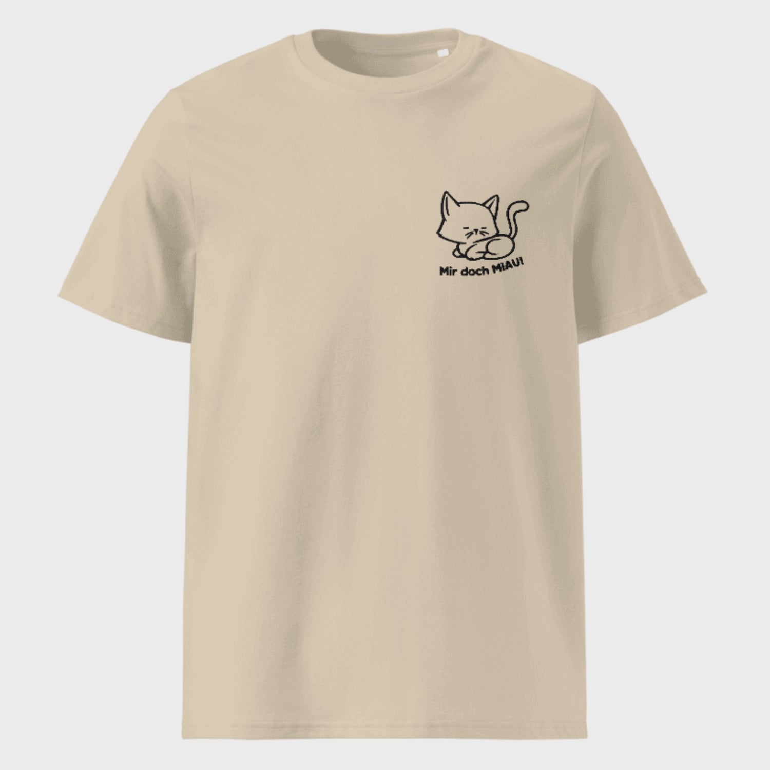 mir doch MIAU | Unisex-Bio-Baumwoll-T-Shirt