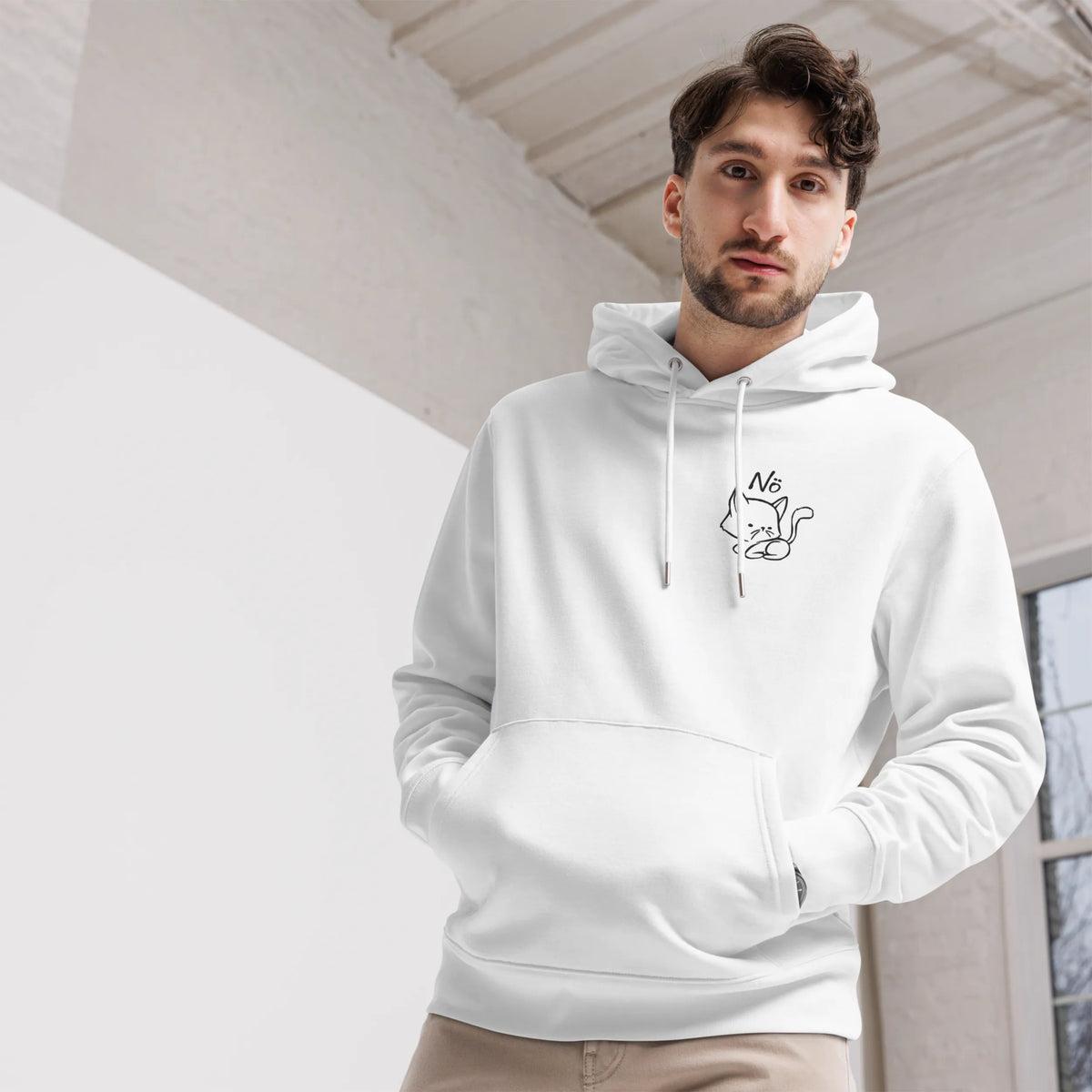 NÖ Katze | Bio Premium Unisex Hoodie