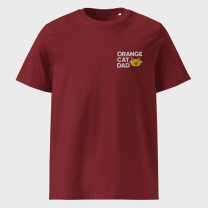 Orange Cat Dad | Bio Premium T-Shirt Unisex