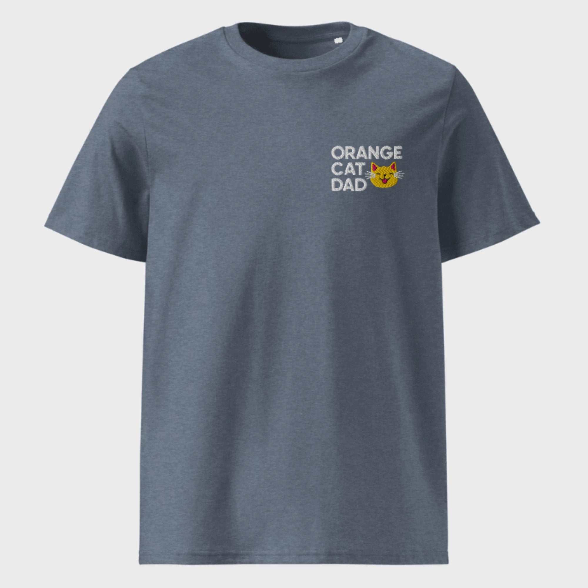 Orange Cat Dad | Bio Premium T-Shirt Unisex
