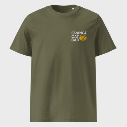 Orange Cat Dad | Bio Premium T-Shirt Unisex