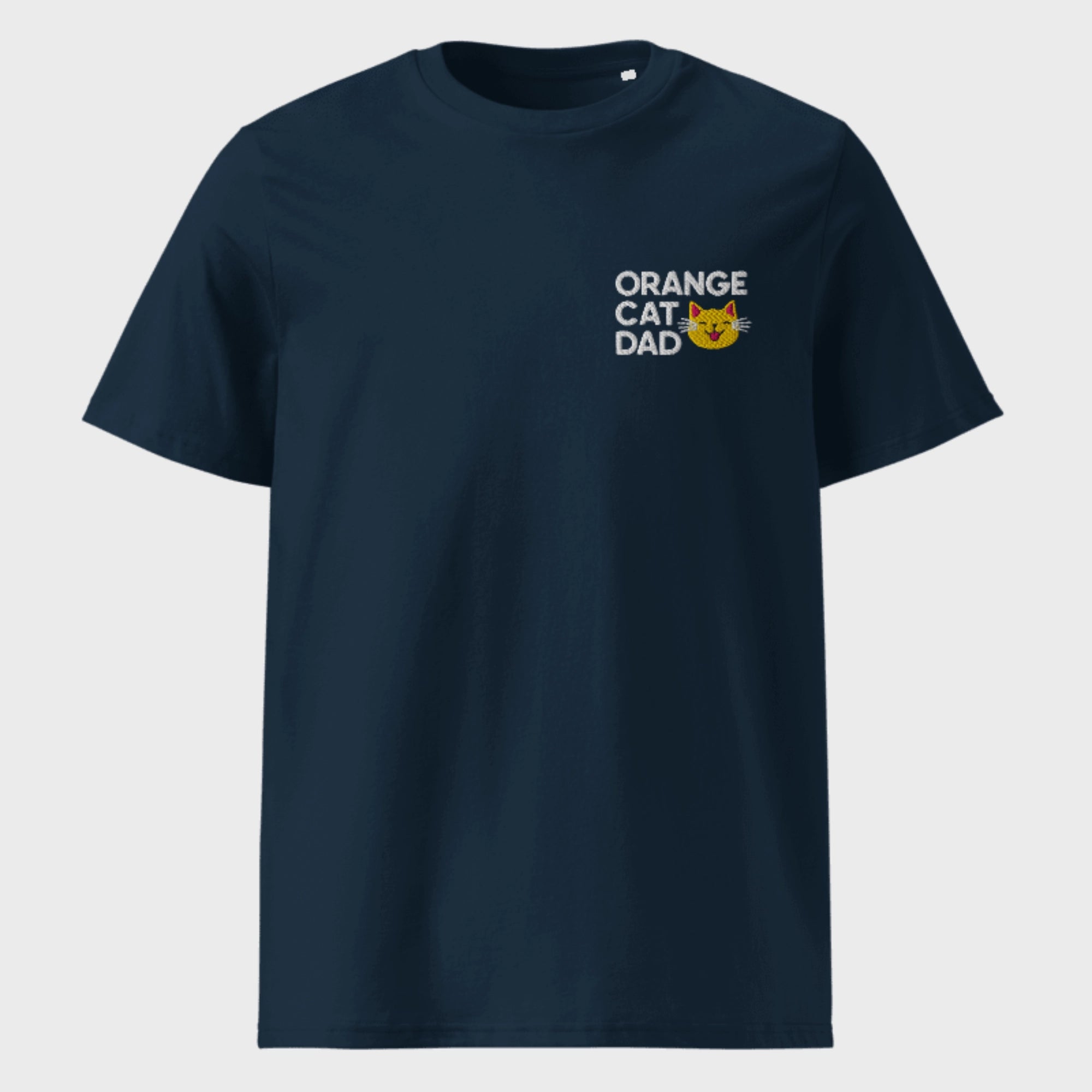 Orange Cat Dad | Bio Premium T-Shirt Unisex