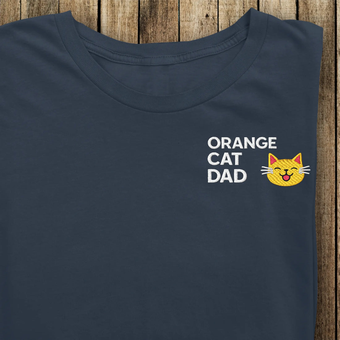Orange Cat Dad | Bio Premium T-Shirt Unisex