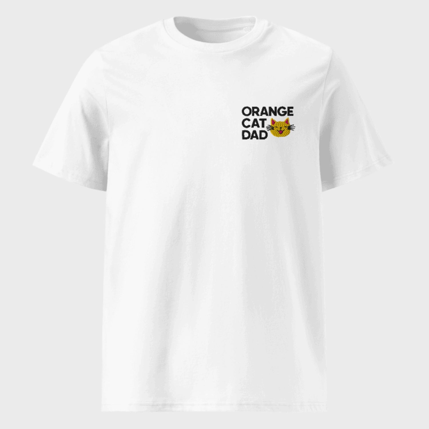 Orange Cat Dad | Bio Premium T-Shirt Unisex