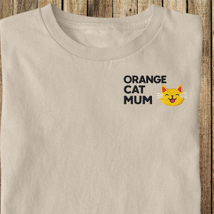 Orange Cat Mum | Bio Premium Shirt