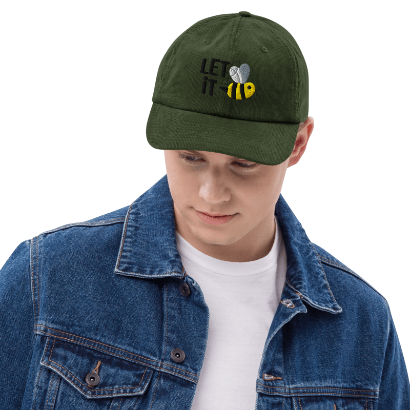 LET IT BEE | Baumwoll-Cord-Cap
